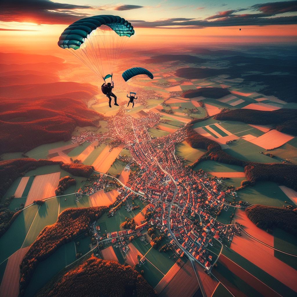 Fallschirm Tandemsprung Hildesheim Niedersachsen ✓