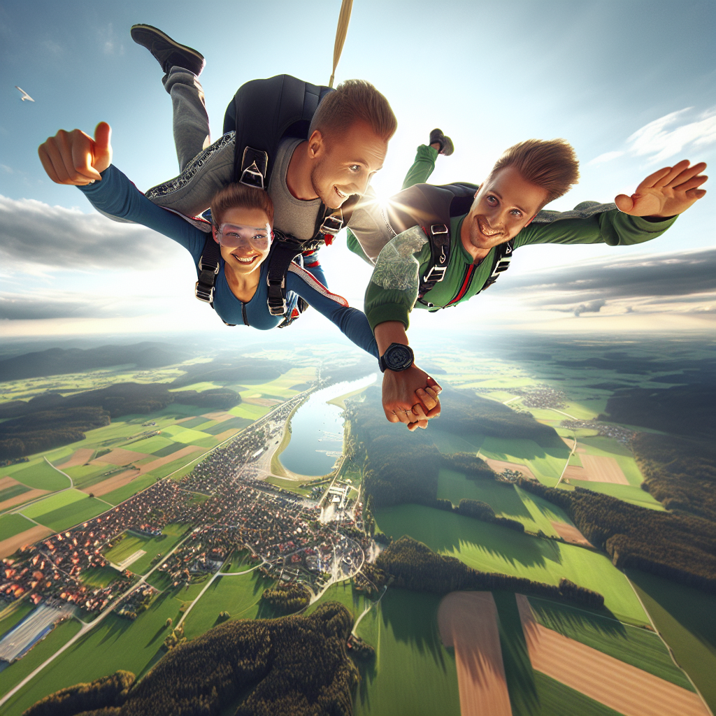 Fallschirm Tandemsprung Barth Mecklenburg-Vorpommern ✓