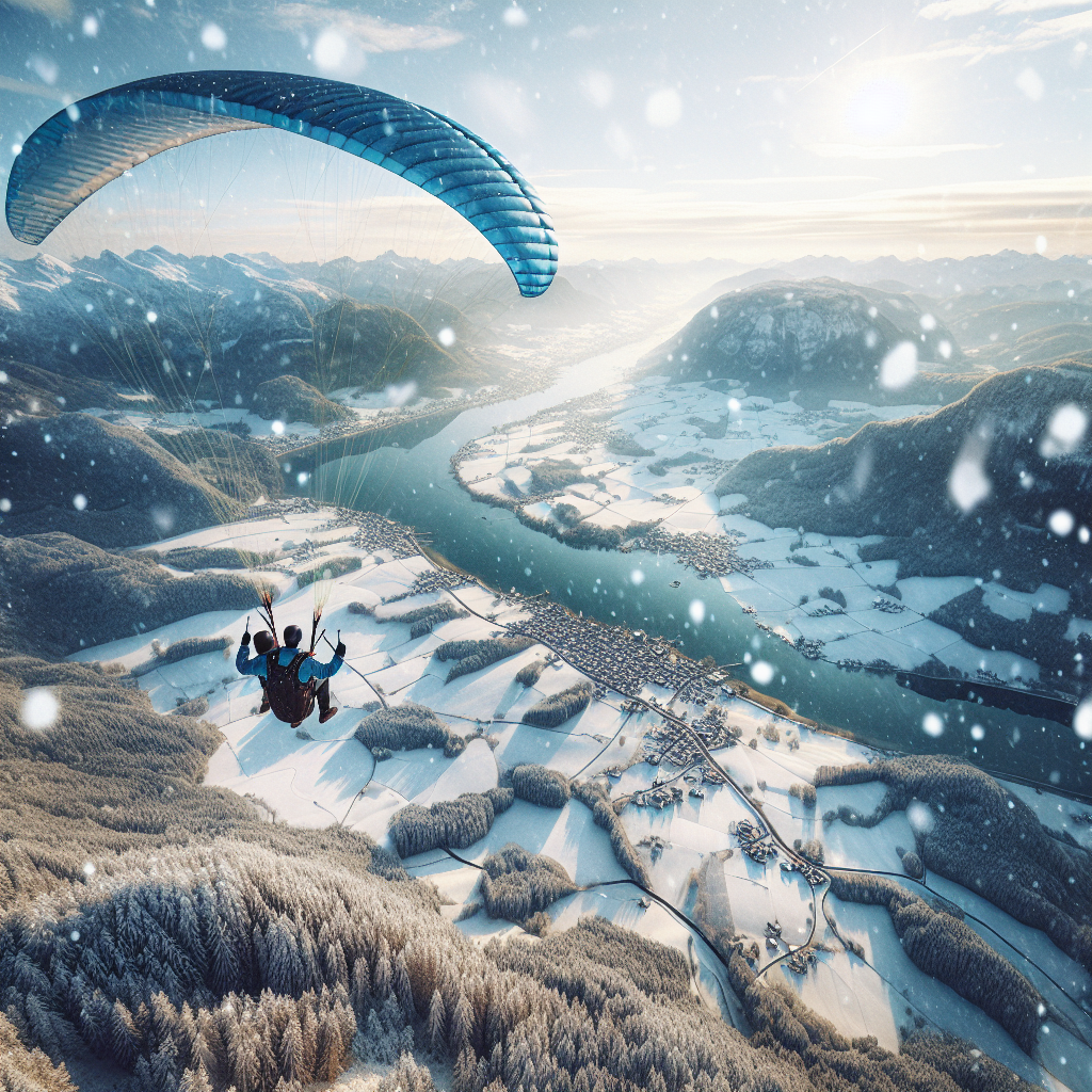 Gleitschirm Tandemflug Bodensdorf für 2 (Winter) Kärnten ✓