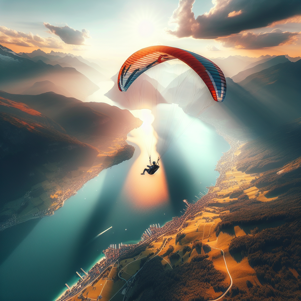 Gleitschirm Tandemflug Annenheim in Treffen am Ossiacher See Kärnten ✓