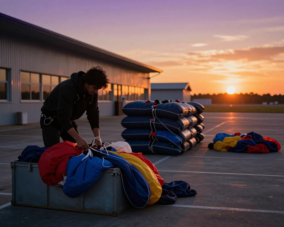 Diebstahl von Fallschirmen